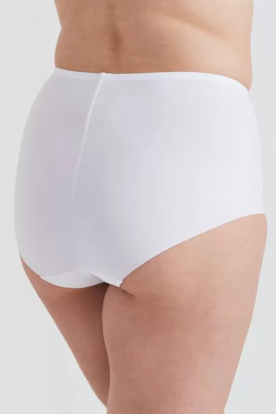 Panties | Miss Mary Smooth Edge Maxi Panty White