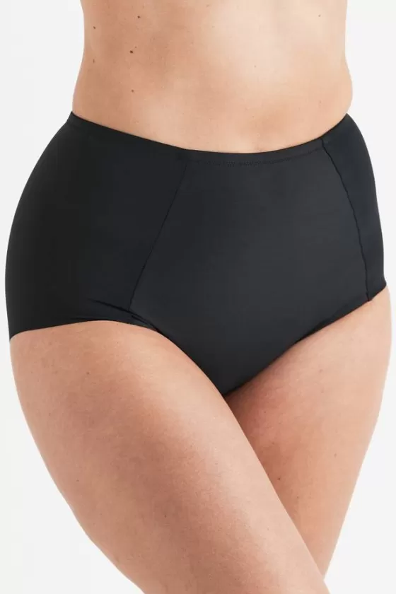 Panties | Miss Mary Smooth Edge Maxi Panty Black