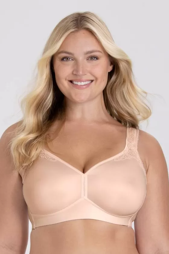 Bra | Non-Wired Bras | Miss Mary Smoothly bra Beige