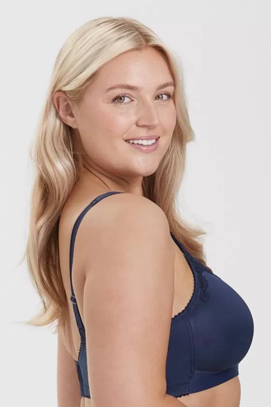 Bra | Non-Wired Bras | Miss Mary Smoothly bra Darkblue