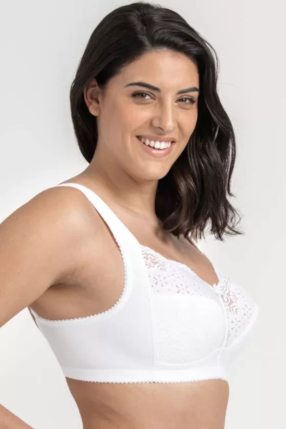 Bra | Non-Wired Bras | Miss Mary Star bra White