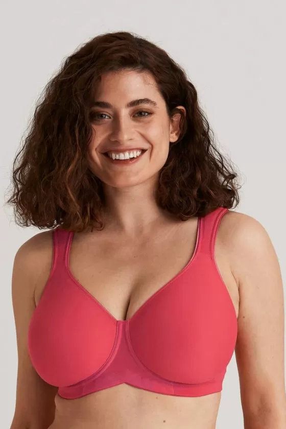 Bra | Underwired Bras | Miss Mary Stay Fresh Essential bra Coral