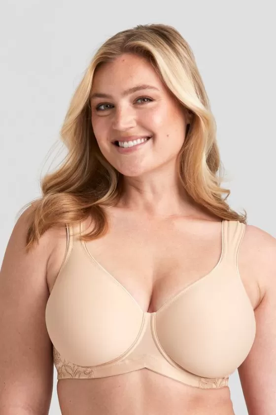 Bra | Underwired Bras | Miss Mary Stay Fresh Lace bra Beige