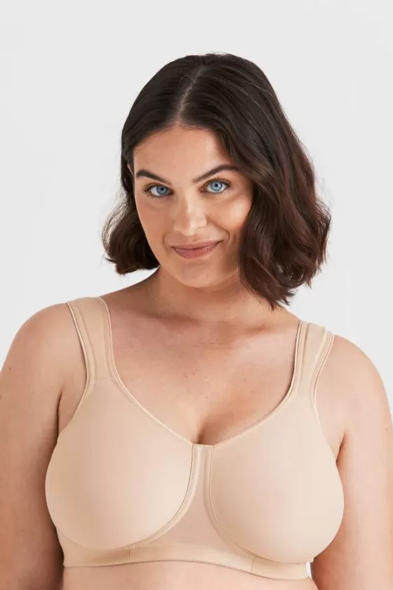 Bra | Non-Wired Bras | Miss Mary Stay Fresh Soft Comfort bra Beige