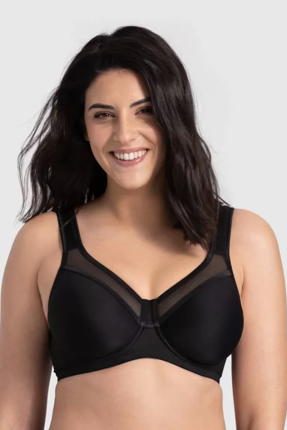 Bra | Underwired Bras | Miss Mary Sweet Senses bra Black